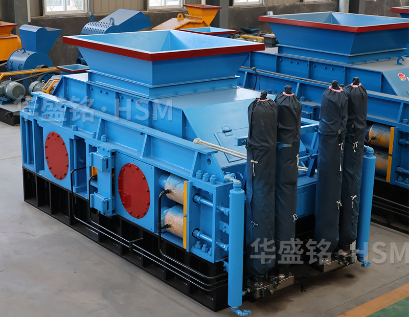 大型砂石廠用的對輥制砂機多少錢？